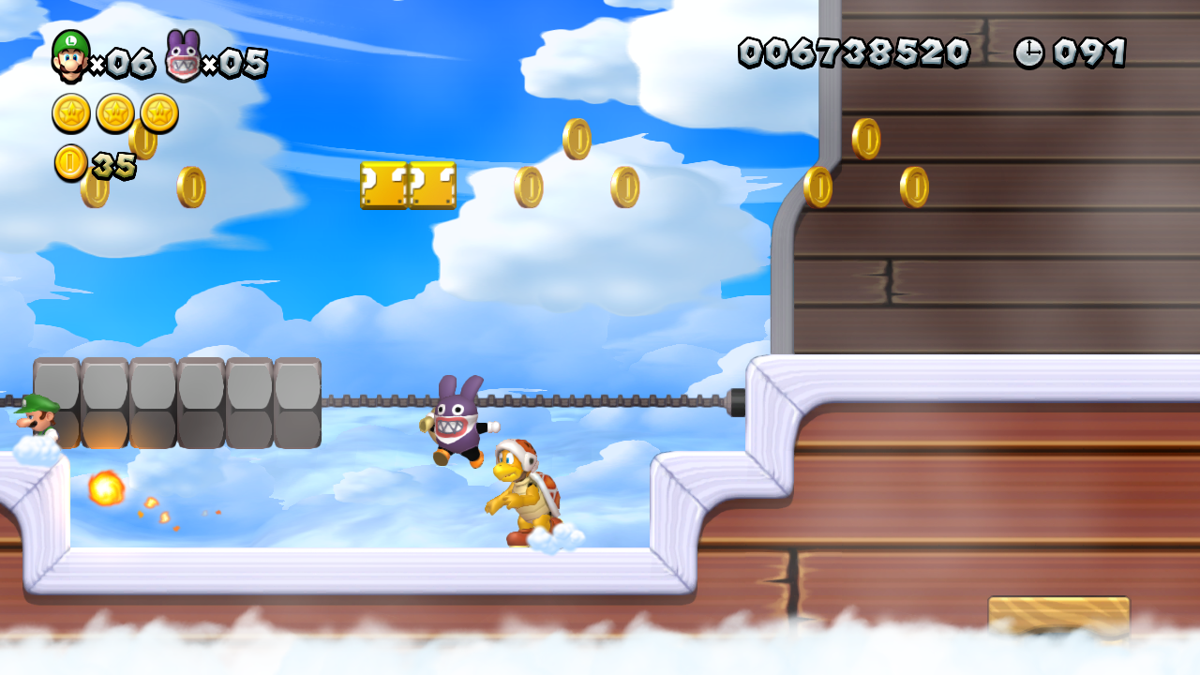 New Super Luigi U screenshot 4 for Wii U